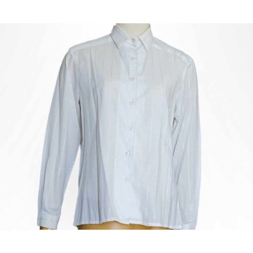 Pan Am Stewardess Uniform Adolfo Stonington “Anjelica” Flight Attendant Blouse